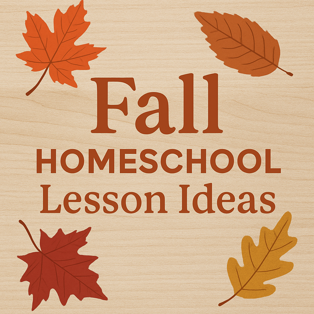 Fall Homeschool Lesson Finds (and More!) 🍁