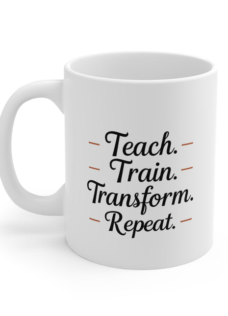 Teacher Inspiration Mug - Motivational Coffee Cup, Gift for Educators, Classroom Decor, Teacher Appreciation, Teaching Essentials