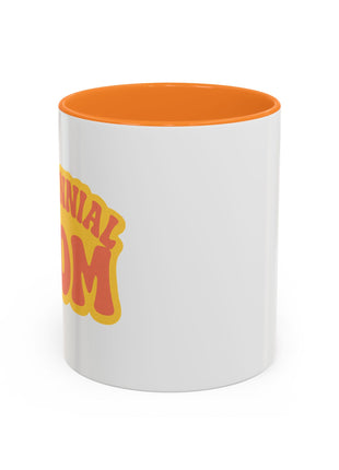 Colorful Mom Mug - Fun Coffee Cup for Every Occasion, Gift for Mother's Day, Birthday, Relaxing at Home, Unique Kitchen Accessory