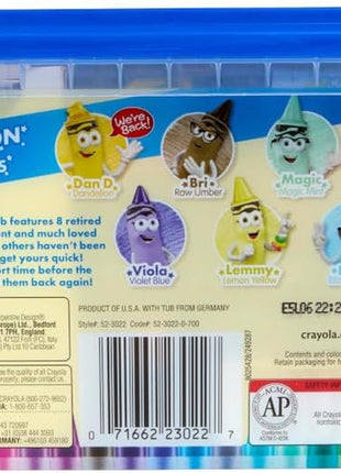 Crayon Tub - Limited Edition Colors (288Ct), Bulk Crayons for Kids, Must Have Classroom Art Supplies for Preschool & Kindergarten, Bulk Classroom Essentials