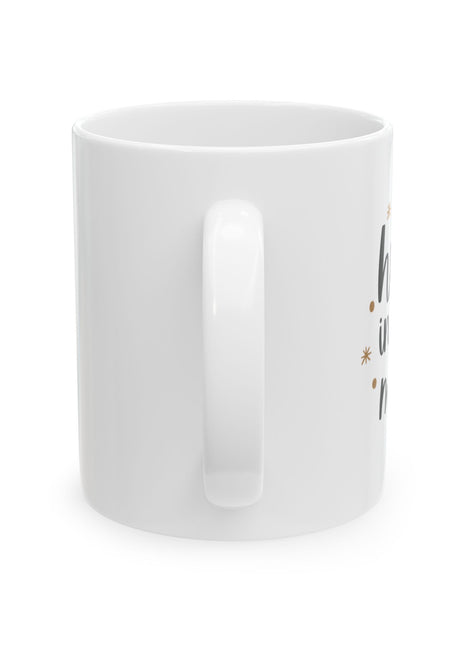 Hug in a mug Ceramic Coffee Mug, Cute Gift for Friends, Tea Lovers, Home Decor, Personalized Drinkware