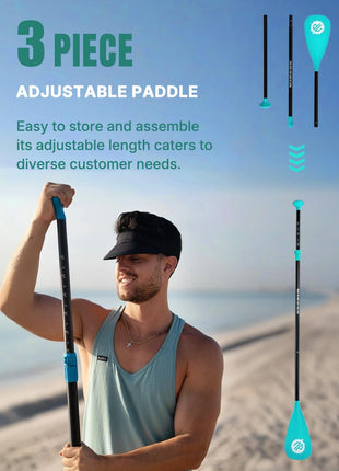 Inflatable Stand up Paddle Board with SUP Accessories, Anti-Slip EVA Deck, 10’6’’ Inflatable Paddle Boards for Adults & Youth of All Skill Levels
