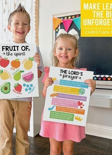 9 Colorful Sunday School Decorations for Classroom - Sunday School Posters,...