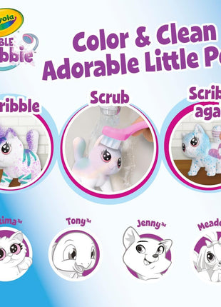 Scribble Scrubbie Pets Spray Boutique, Airbrush Art Set for Kids, DIY Crafts for Toddlers, Kids Toys, Gifts for Girls & Boys, Ages 3+