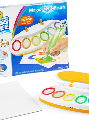 Color Wonder Magic Light Brush, Mess Free Painting Station for Kids, Gift for Kids, Toddler Toys & Activities, Ages 3, 4, 5