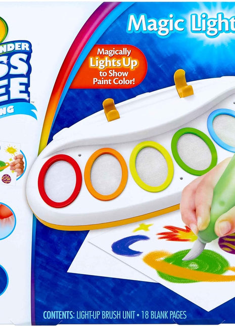 Color Wonder Magic Light Brush, Mess Free Painting Station for Kids, Gift for Kids, Toddler Toys & Activities, Ages 3, 4, 5