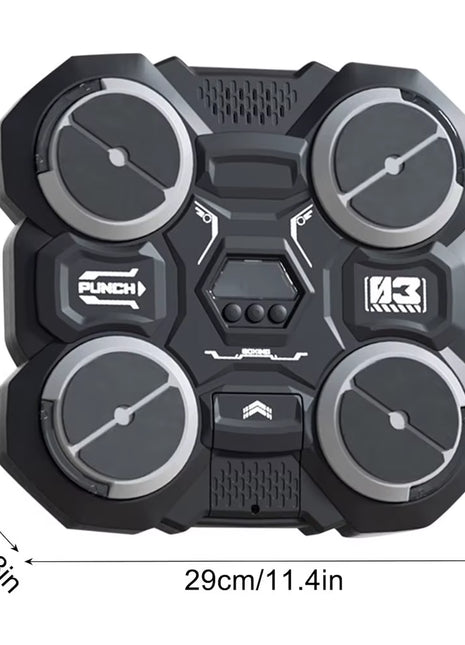 Music Boxing Machine Bluetooth-Compatible Music Boxing Machine Children'S Music Boxing Machine Smart Boxing Machine Wall Mounted