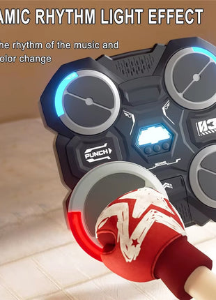 Music Boxing Machine Bluetooth-Compatible Music Boxing Machine Children'S Music Boxing Machine Smart Boxing Machine Wall Mounted
